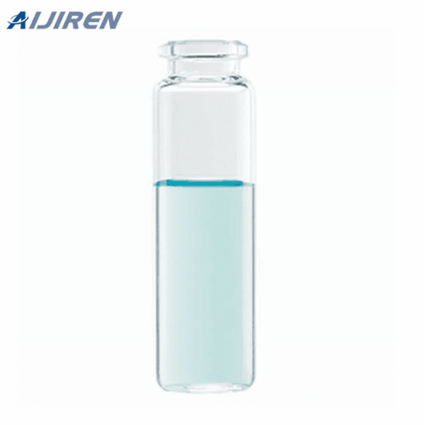 gc glass vials in white with flat bottom supplier Waters